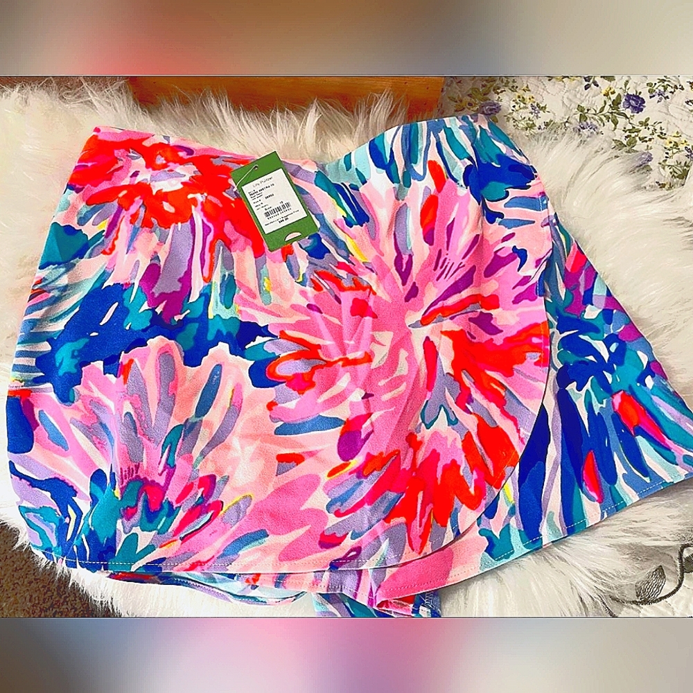 Lilly Pulitzer VERI SKORT - Off Tropic Print - Size 10 NWT